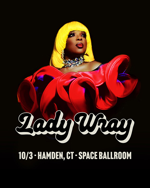 Lady Wray to perform at space ballroom in hamden, connecticut in October 2025