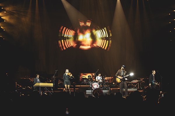 The Lumineers to performed at Mohegan Sun in Uncasville, Connecticut on July 13, 2025 photos by Jessie Fuentes