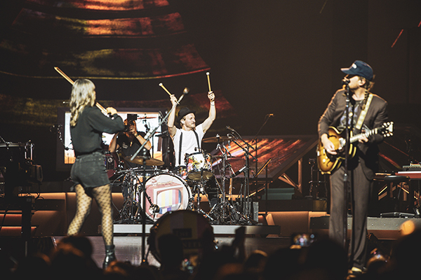 The Lumineers to performed at Mohegan Sun in Uncasville, Connecticut on July 13, 2025 photos by Jessie Fuentes