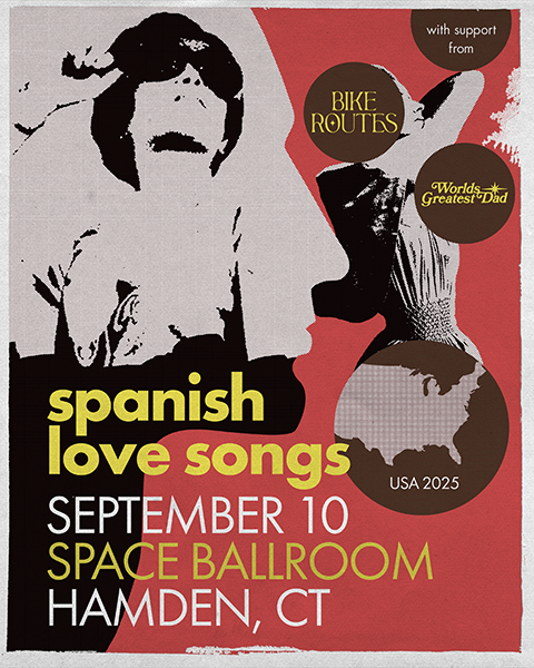Spanish Love Songs to perform at Space Ballroom in hamden, Connecticut in September 2025