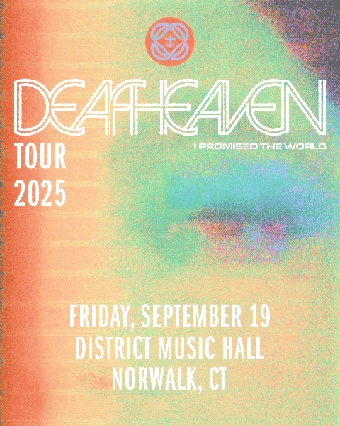 Deafhaven to perform at district music hall in New Haven connecticut in September 2025
