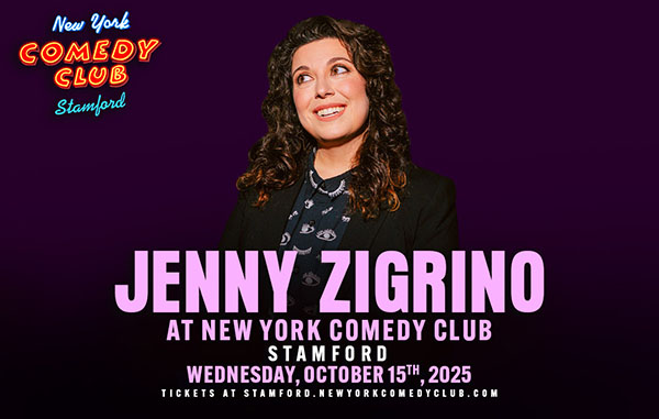 Jenny Zigrino to perform at New York comedy club in stamford connecticut in October 2025