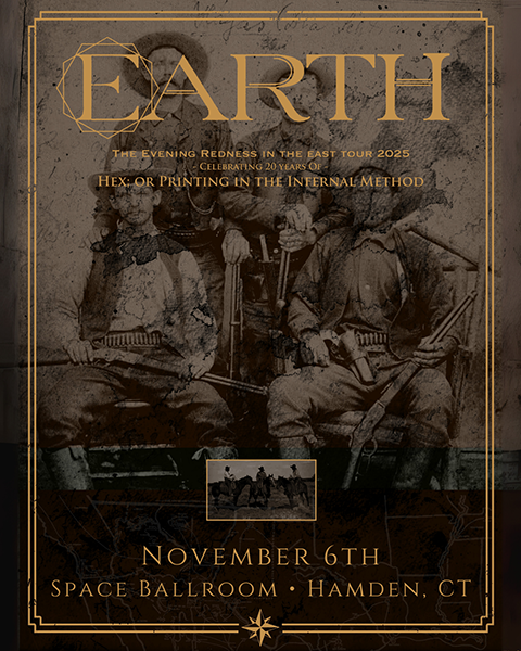 Earth to perform at space ballroom in hamden, connecticut in November 2025