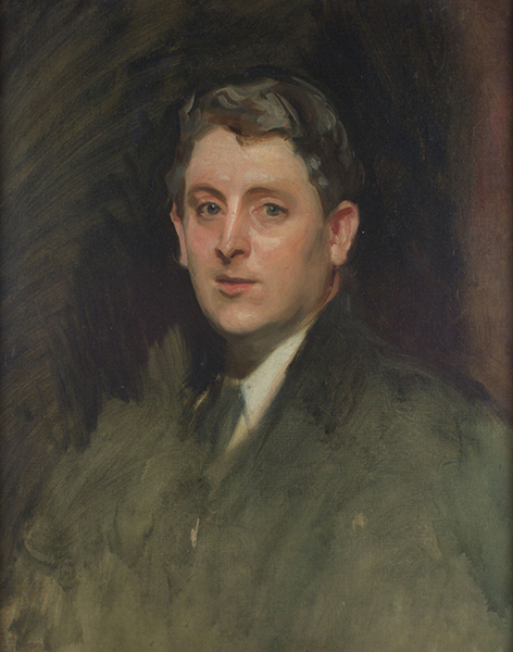 John Singer Sargent (American, 1856–1925), Portrait of J. Alden Weir, 1890, oil on canvas, 25 ½ x 21 ½ inches. Museum
purchase with additional support from Anthony and Elizabeth Enders, John Oliva, and an anonymous donor.