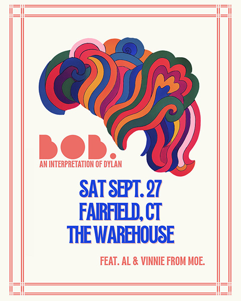 Bob. to perform at fairfield theatre company in Fairfield connecticut in September 2025