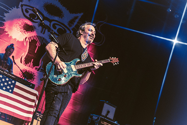 Blues Traveler performed at Toyota Oakdale Theatre in Wallingford, Connecticut on July 18, 2025