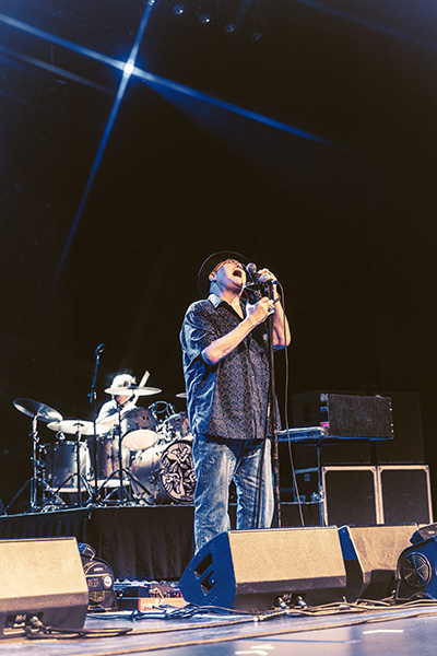 Blues Traveler performed at Toyota Oakdale Theatre in Wallingford, Connecticut on July 18, 2025 Photo by Jessie Fuentes
