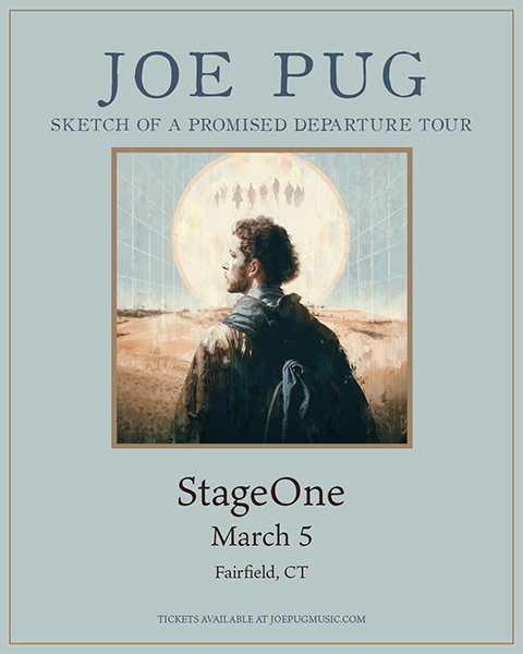 Joe Pug to perform at fairfield theatre company in Fairfield Connecticut in march 2026