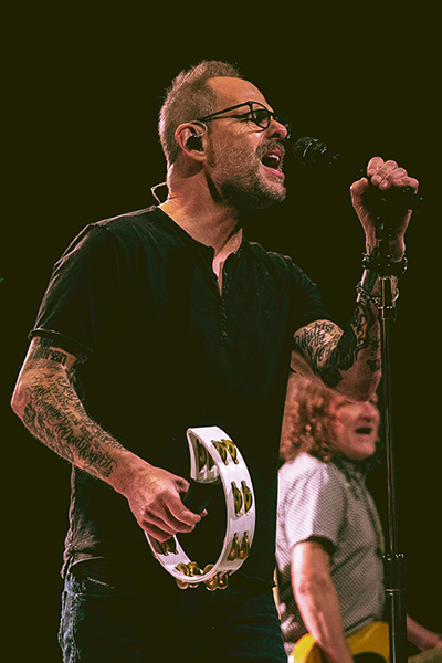 Gin Blossoms performed at Toyota Oakdale Theatre in Wallingford, Connecticut on July 18, 2025 Photo by Jessie Fuentes