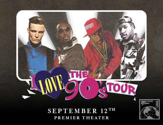I love the 90's tour at foxwoods in connecticutin September 2025