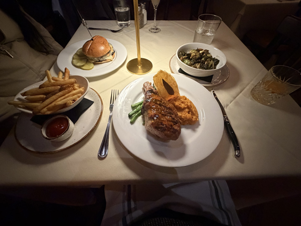 Dinner at the Waveny Tavern by PDX in New Canaan, connecticut photo by Caleb Forland