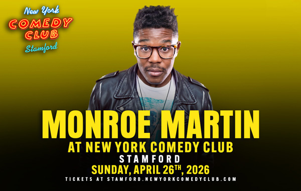 Monroe Martin to perform at New York comedy Club stamford inApril 2026