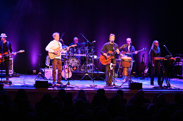 The Bacon Brothers performs at Ridgefield Playhouse in Ridgefield, Connecticut
