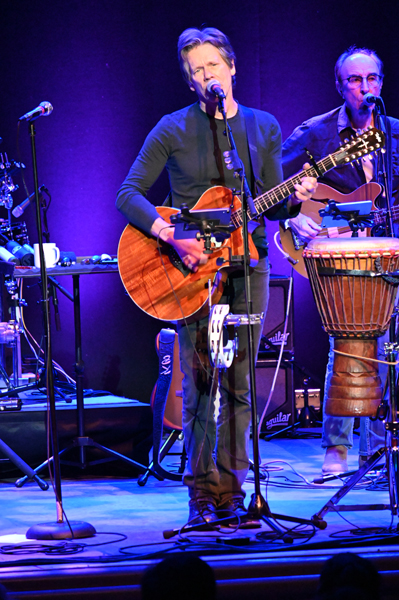 Kevin Bacon performs at Ridgefield Playhouse in January 2026 photo by Kris Forland