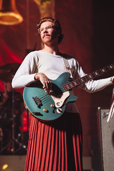 The Last Dinner Party performs at College Street Music Hall in New Haven, Conn., Friday, April 17, 2026. (Photo by Natalie Colon)
