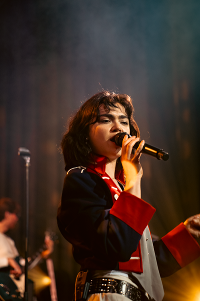 The Last Dinner Party performs at College Street Music Hall in New Haven, Conn., Friday, April 17, 2026. (Photo by Natalie Colon)
