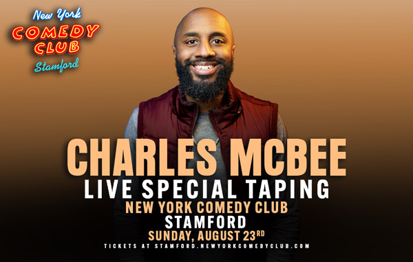 Charles McBee to perform at New York Comedy Club Stamford iin August 2026