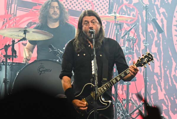 Dave Grohl of the Foo Fighters performs at the Total Mortgage Arena in Bridgeport, Conn., Wednesday, April 29, 2026. (Photo by Kris Forland)