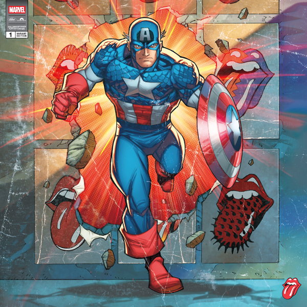 The Rolling Stones / Marvel Vinyl Captain Planet Variant // Finding Connecticut