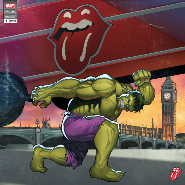 The Rolling Stones / Marvel Vinyl The Hulk Variant // Finding Connecticut