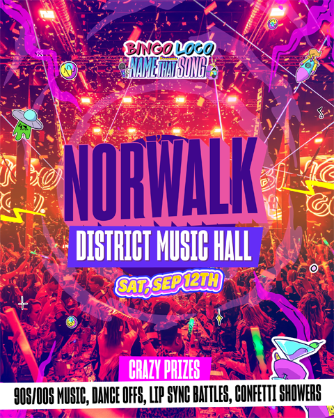Bingo Loco at District music hall in september 2026