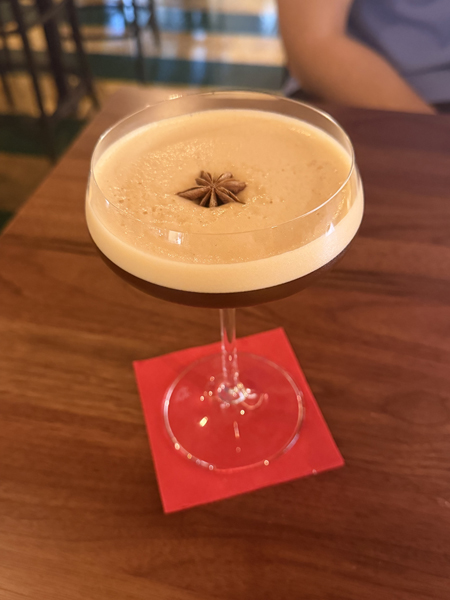 Chai Espresso Martini photo by Caleb Forland