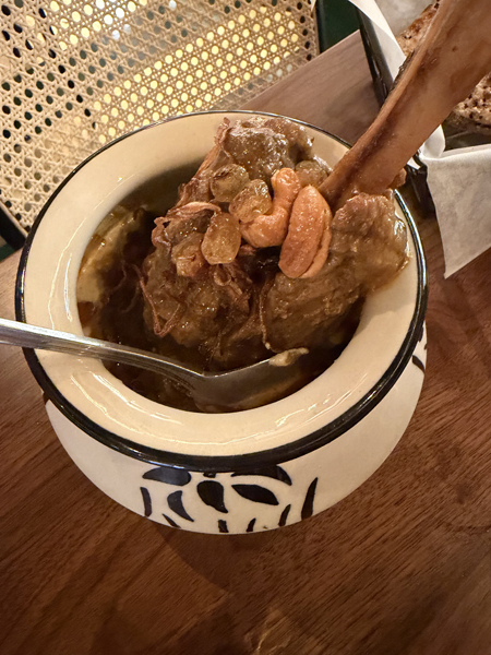 Nalli Gosht Pasanda Lamb Shank by Thali by Chef Prasad photo by Caleb Forland