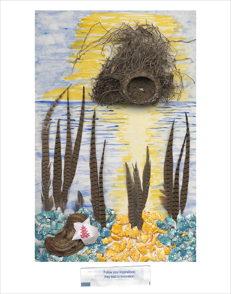 "Follow your inspirations; they lead to innovation." (This Tidal Marsh Is for the Birds) © Andrea Zimmermann