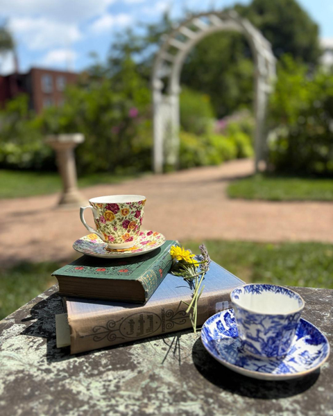 Webb Deane Stevens Garden and tea
