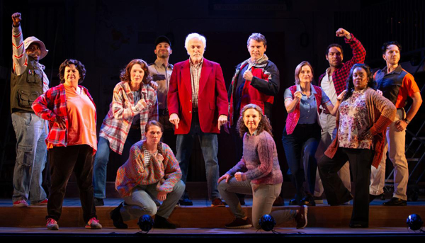 Come From away cast at the ivortyon playhouse in ivoryton connecticut 