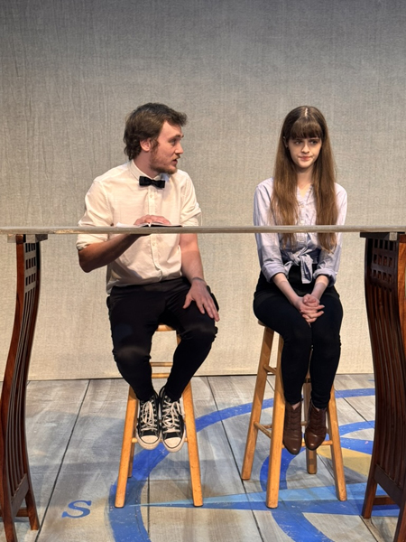 Savannah Hall and Ryan Fanelli share a strawberry ice cream soda in TPNC’s production of Our Town at New Canaan’s Powerhouse Theater Sept 18-Oct 4. Info at tpnc.org.