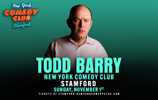 Todd Barry to perform at New York Comedy Club Stamford in November 2026