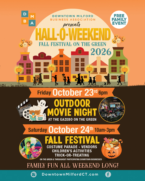 Hall-o-ween weekend in milford, connecticut 