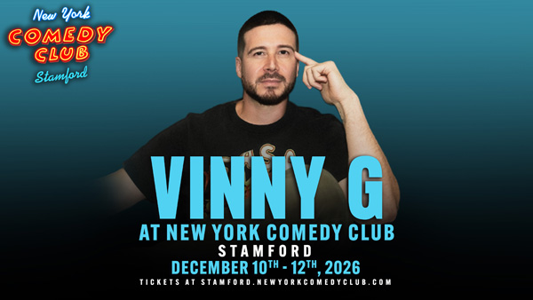 Vinny G to perform at New York Comedy Club Stamford in December 2026